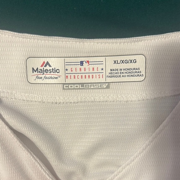 White Dodgers Baseball Jersey - Picture 2 of 8